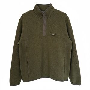 L.L. Bean Olive Green Crewneck Sweater